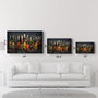 Wallity Pintura Decorativa de Vidrio Templado Multicolor 70 x 110 cm